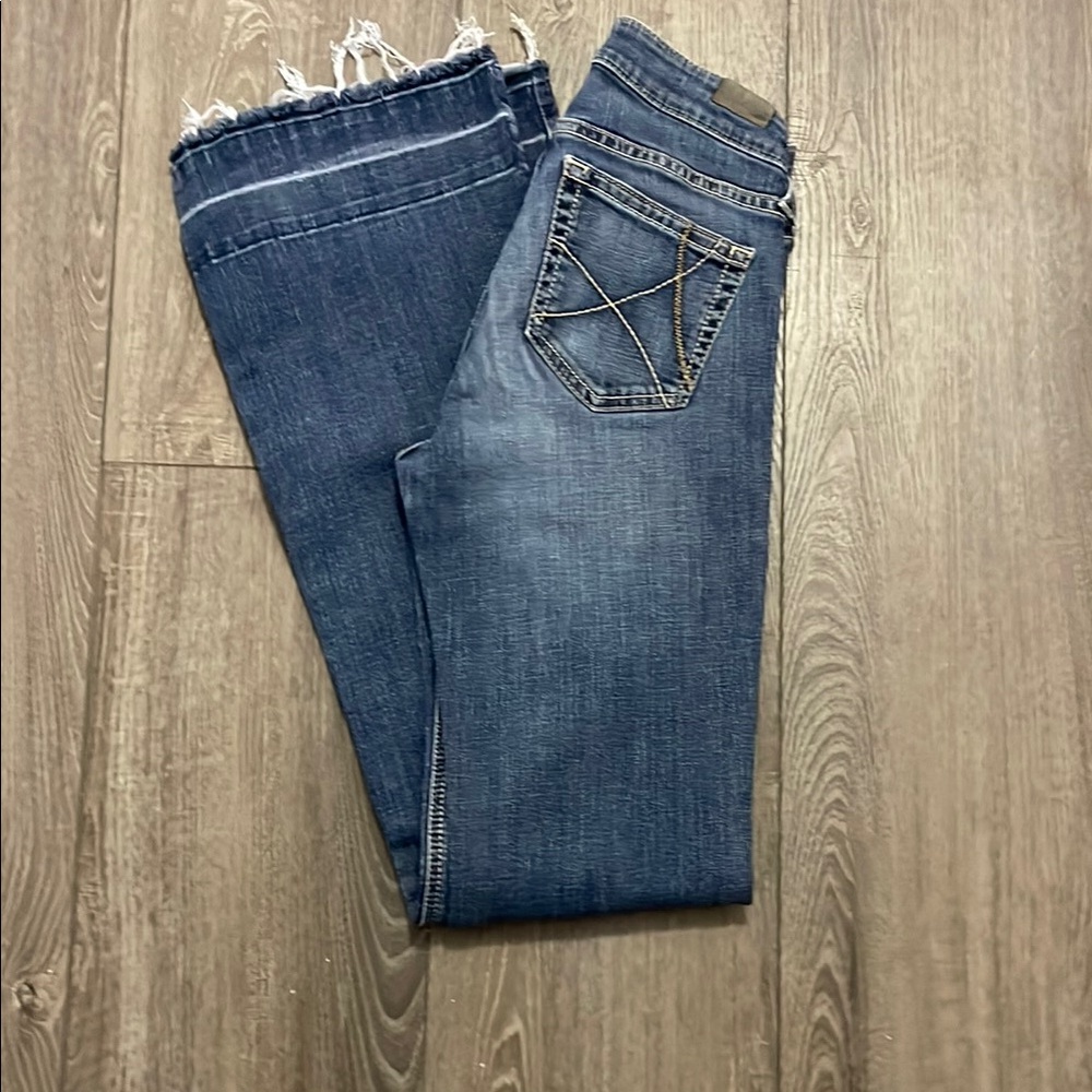 Ariat Blue Straight Leg Jeans Classic Denim
